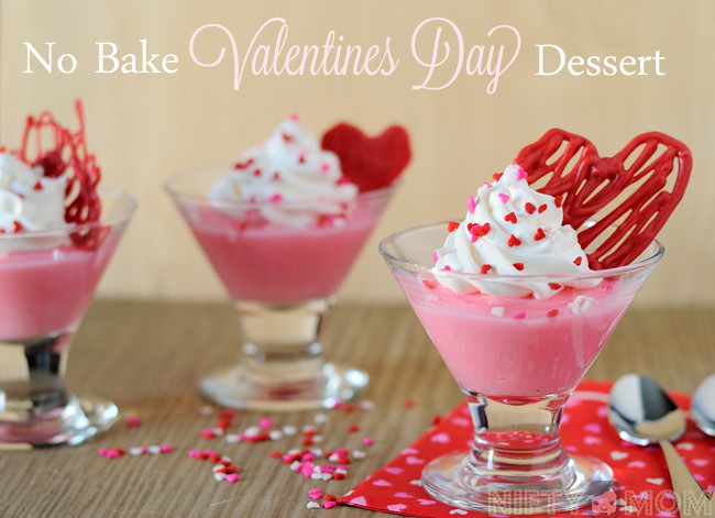 Easy Valentines Desserts
 Simple No Bake Valentine s Day Dessert
