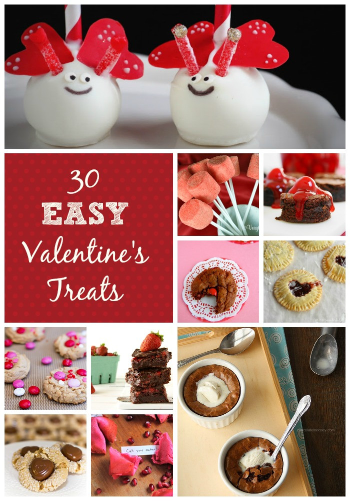 Easy Valentines Desserts
 30 Easy Valentine s Day Desserts and Treats for Kids
