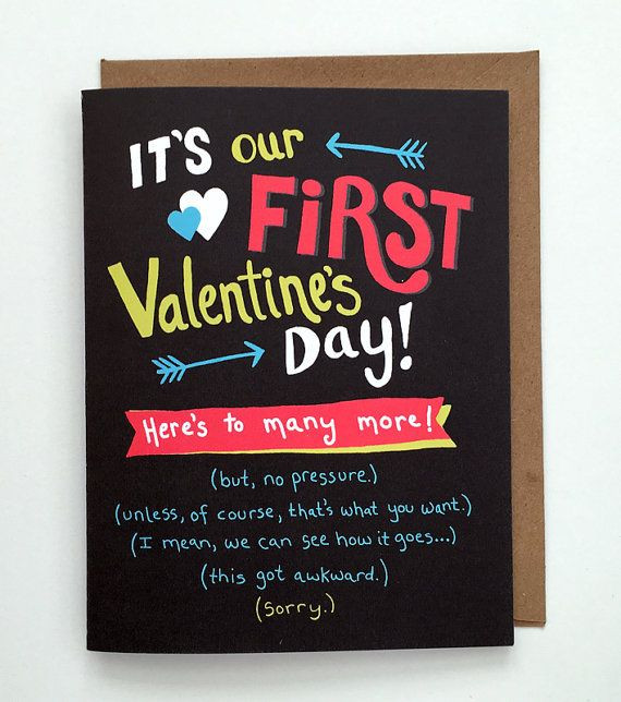 First Valentine'S Day Gift Ideas
 First Valentine s Day Card