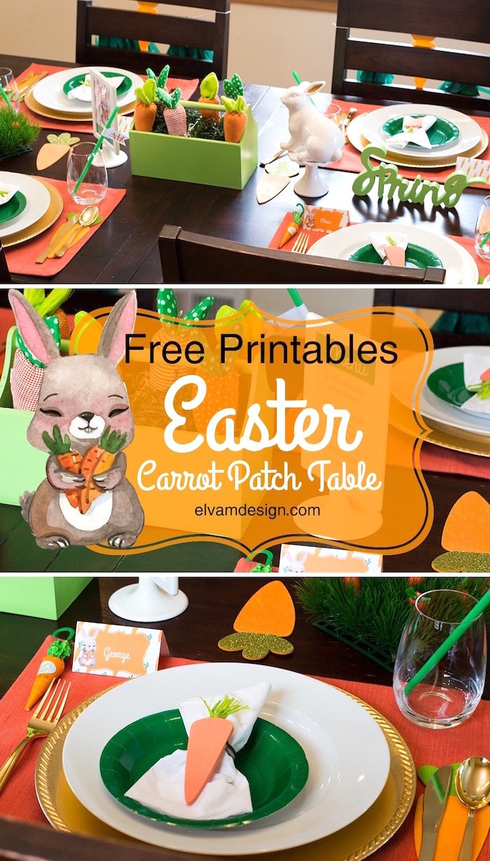 Free Easter Party Ideas
 Kara s Party Ideas Carrot Patch Easter Party with FREE