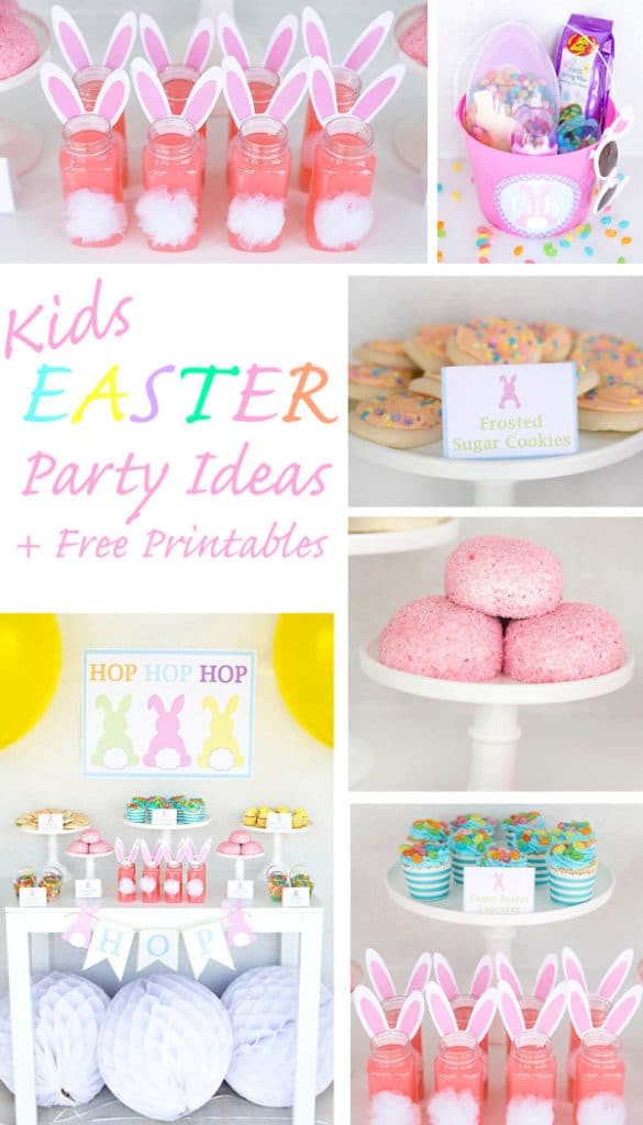 Free Easter Party Ideas
 Some Bunny Loves You Free Easter Printable Pretty My Party