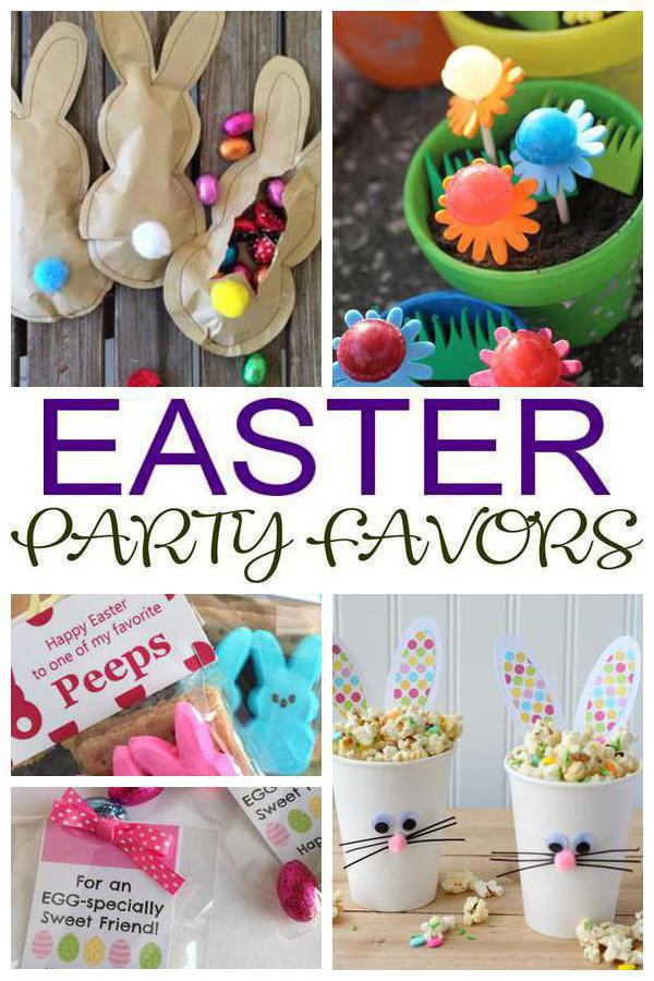 Free Easter Party Ideas
 Easter Party Favors