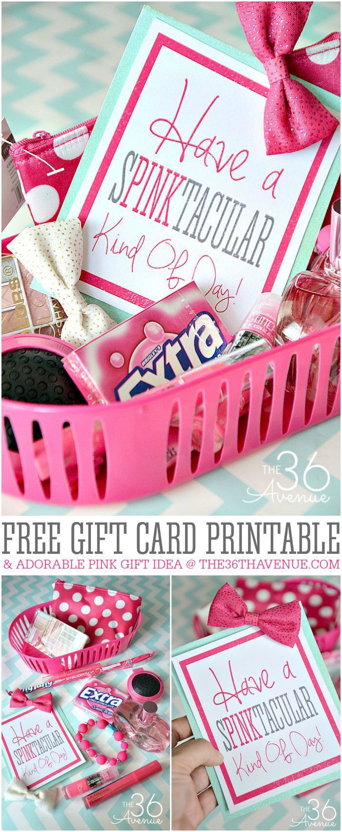 Free Gift Ideas For Girlfriend
 Colorful t basket ideas A girl and a glue gun