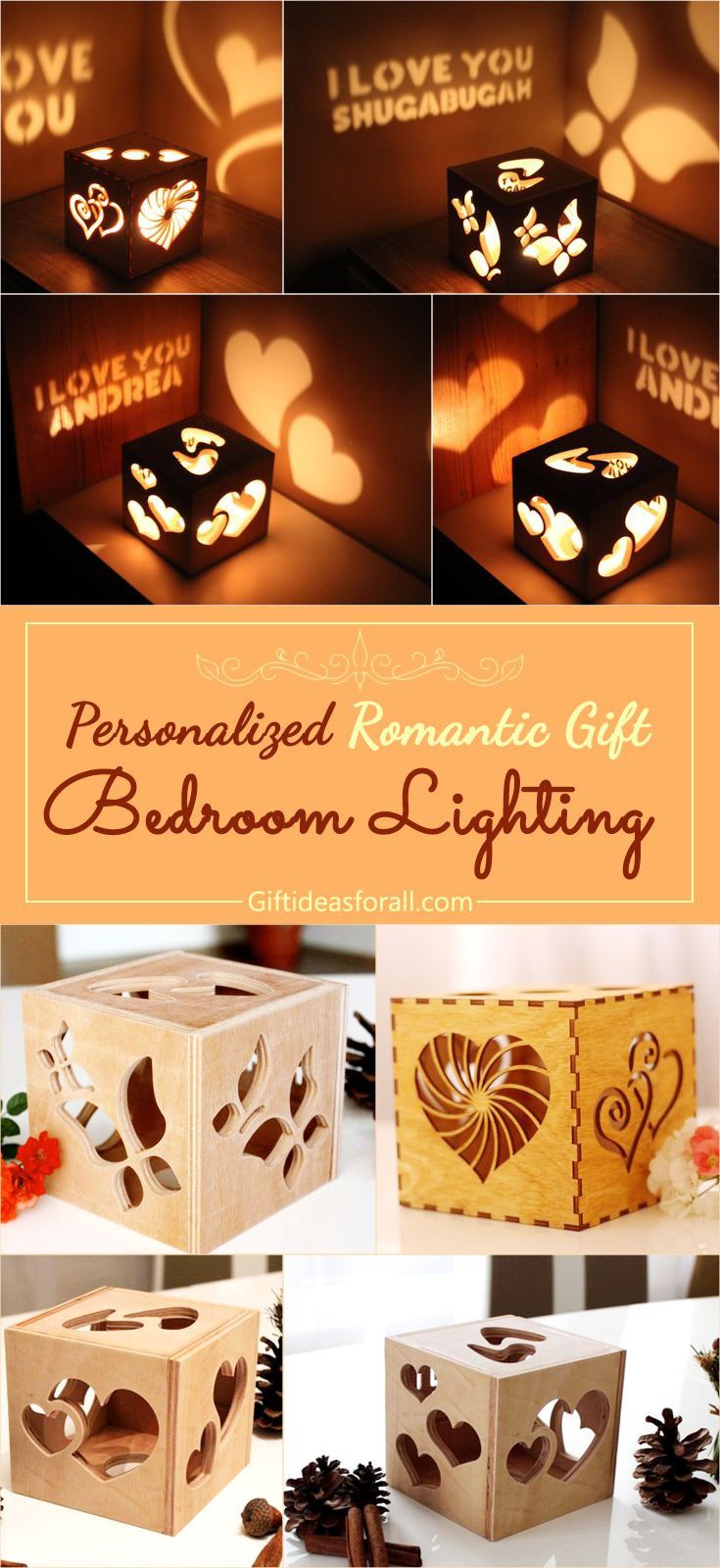 Fun Gift Ideas For Girlfriends
 Personalized romantic bedroom lighting Gifts Giftideas