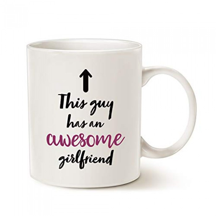 Funny Gift Ideas For Boyfriends
 Funny Boyfriend Coffee Mug Christmas Gifts This Guy Has An