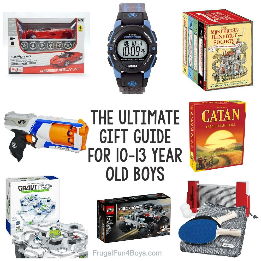 Gift Ideas For 13 Year Old Boys
 Gift Ideas for 10 to 13 Year Old Boys Frugal Fun For