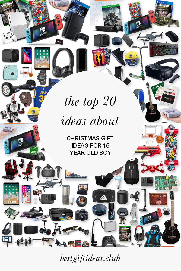 Gift Ideas For 15 Year Old Boys
 The top 20 Ideas About Christmas Gift Ideas for 15 Year