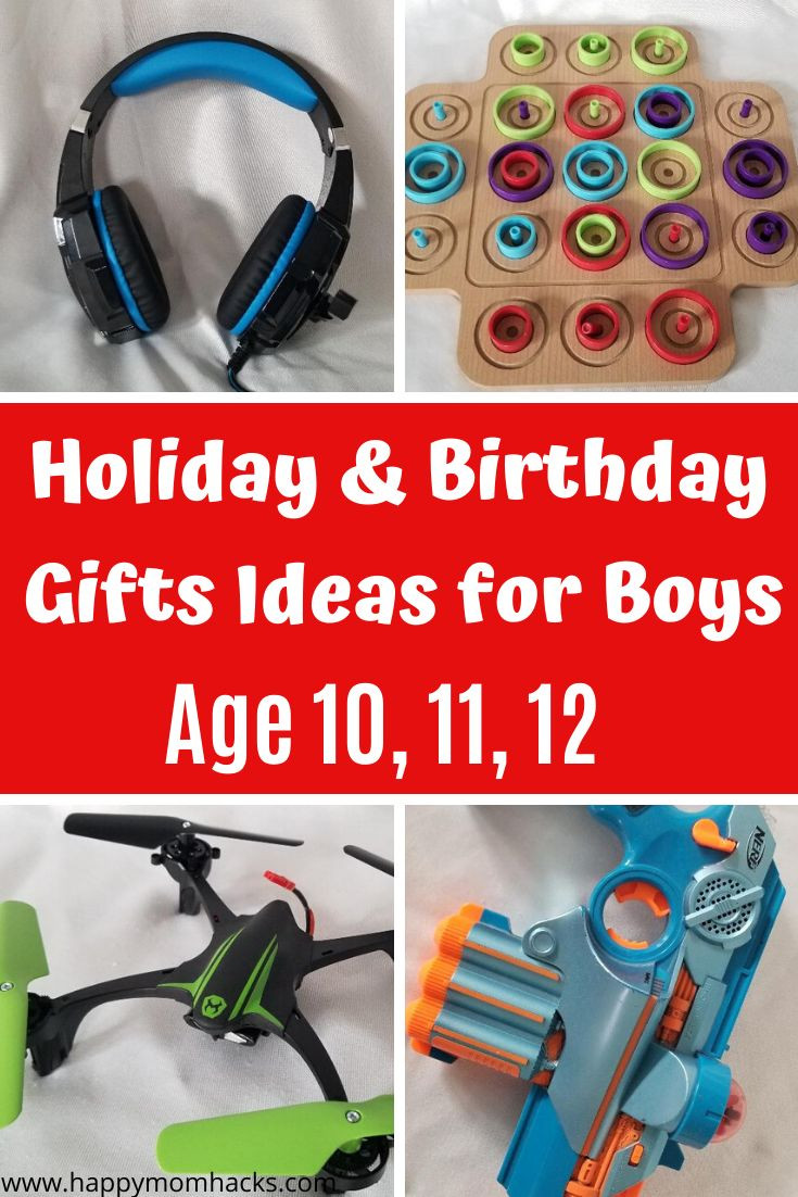 Gift Ideas For Boys Age 12
 20 Fun Gift Ideas for Boys Age 10 12 Best Gift Guide
