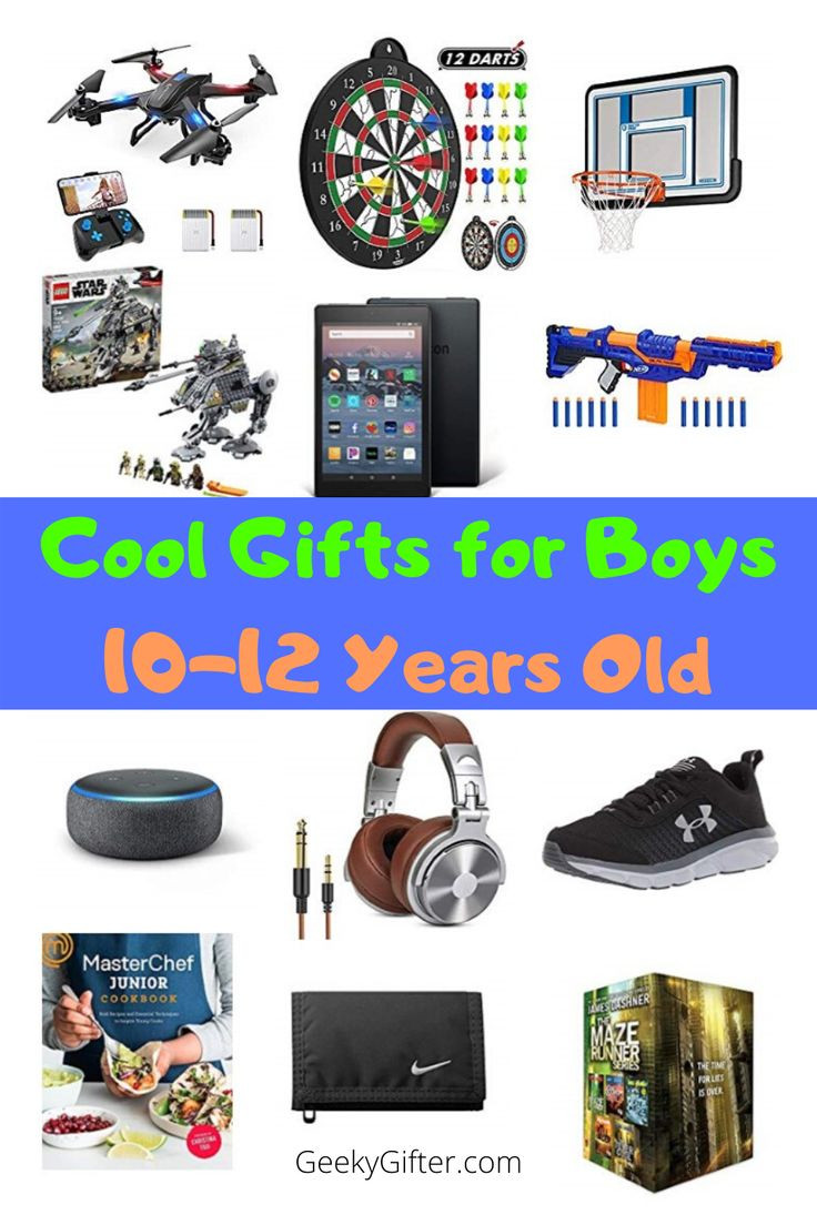 Gift Ideas For Boys Age 12
 Geeky Gifter Gifts for Boys Age 10 12