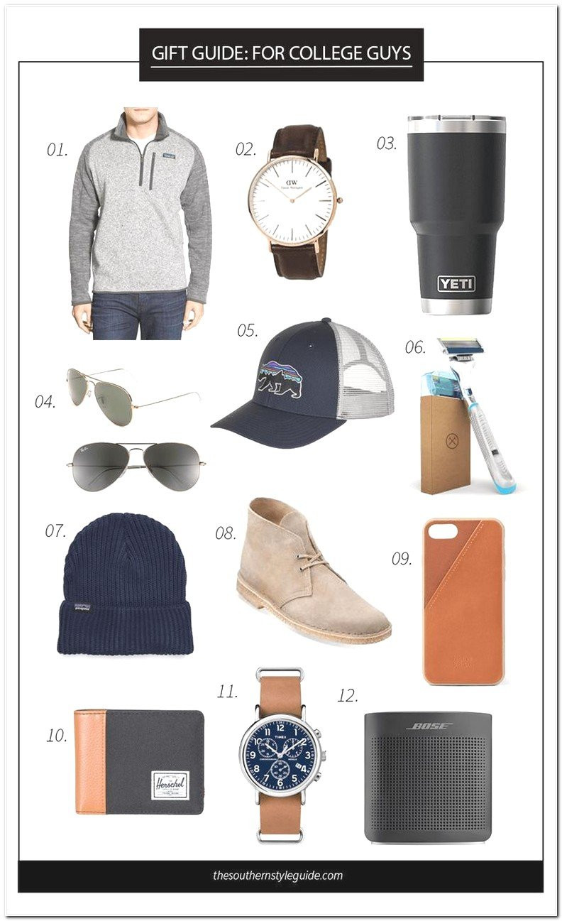 Gift Ideas For College Boys
 Christmas Gift Ideas For College Boys