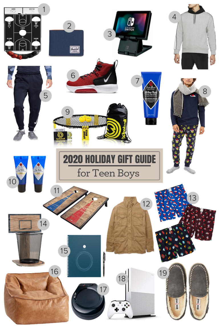 Gift Ideas For College Boys
 2020 Holiday Gift Ideas for Teen Boys