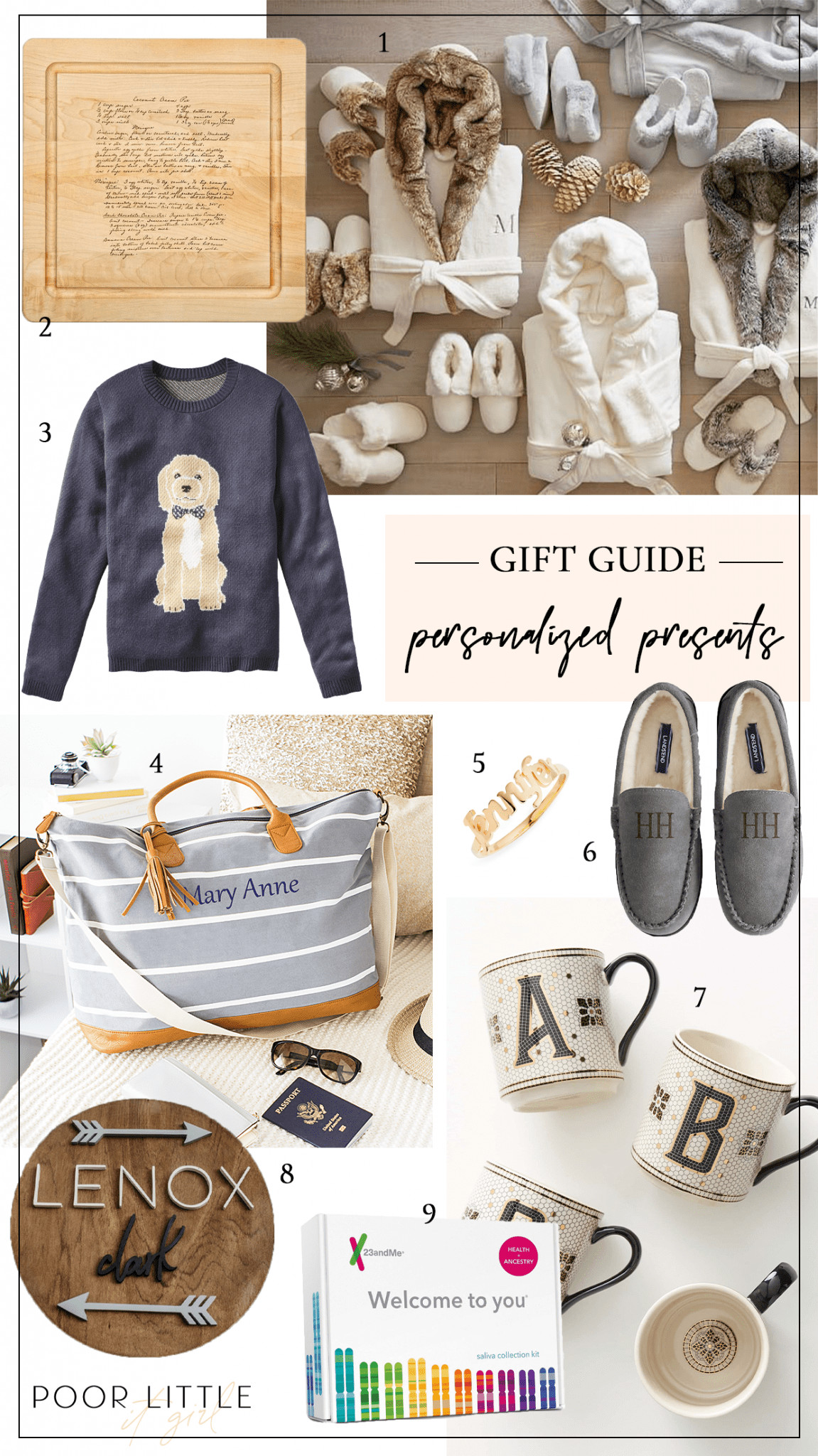 Gift Ideas For Girlfriend
 Holiday Gift Guide Personalized Gift Ideas for Her