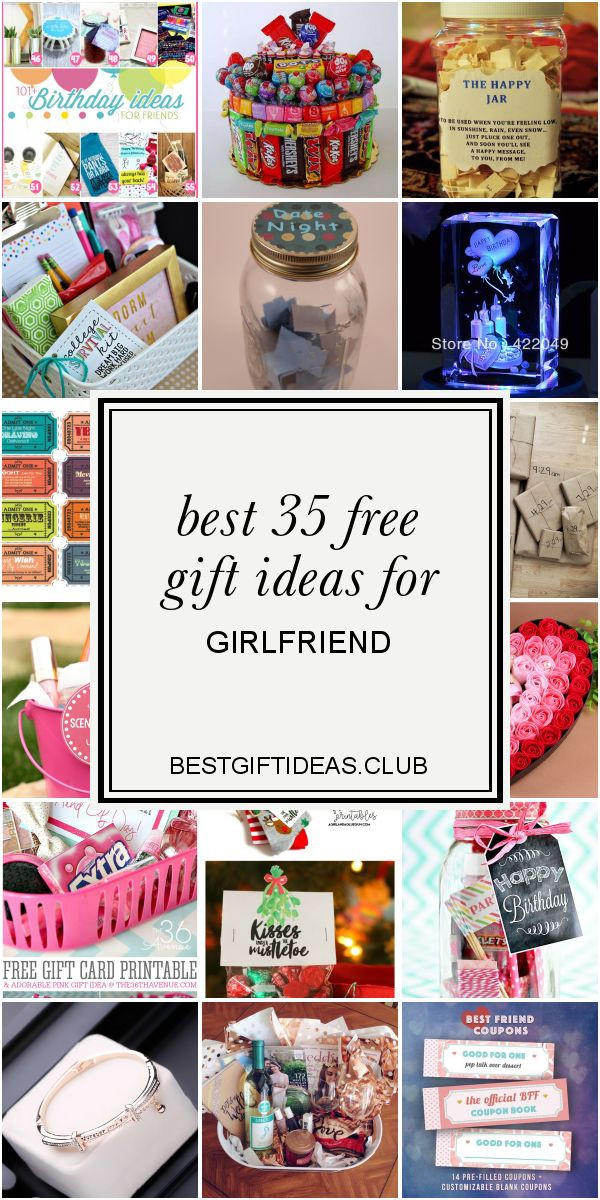 Gift Ideas For Girlfriend Pinterest
 Best 35 Free Gift Ideas for Girlfriend