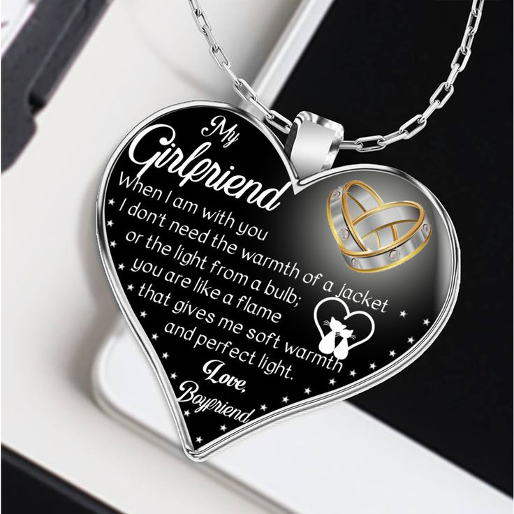 Gift Ideas For Girlfriend Pinterest
 To my girlfriend Gift for Christmas 2018 Christmas t