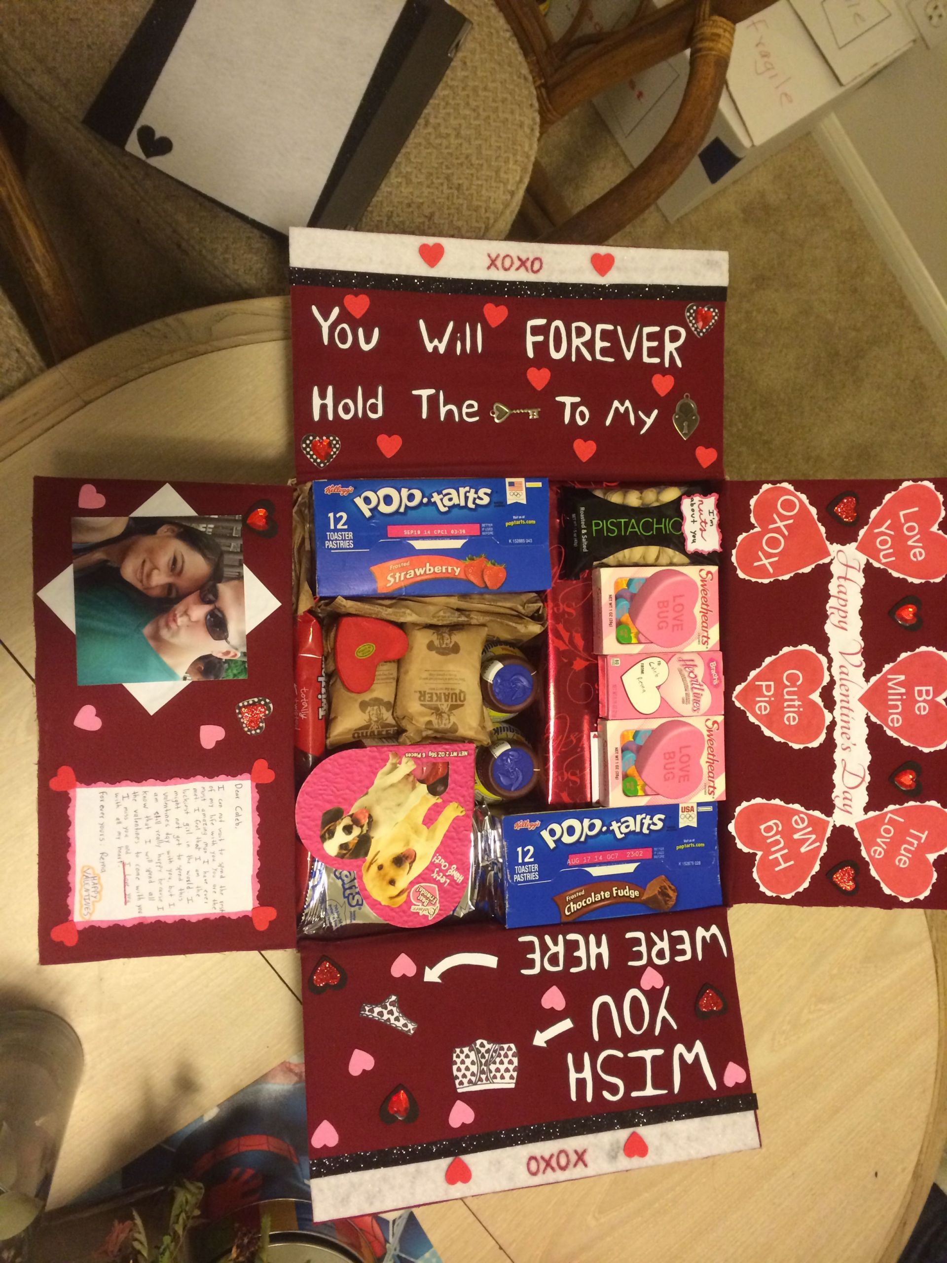 Gift Ideas For Marine Boyfriend
 Valentines care package for my marine