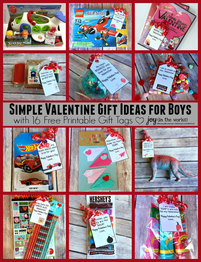 Gift Ideas For Son'S Girlfriend
 Simple Valentine Gift Ideas for Boys Joy in the Works