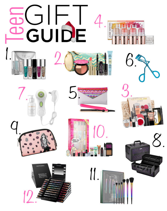 Gift Ideas For Teenage Girlfriend
 12 Teenage Girl Gifts for Christmas Beauty & Makeup Edition
