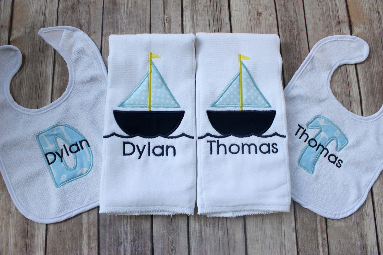 Gift Ideas For Twin Boys
 Personalized Baby Boy Twin Gift Boy Twin Baby Shower Gift