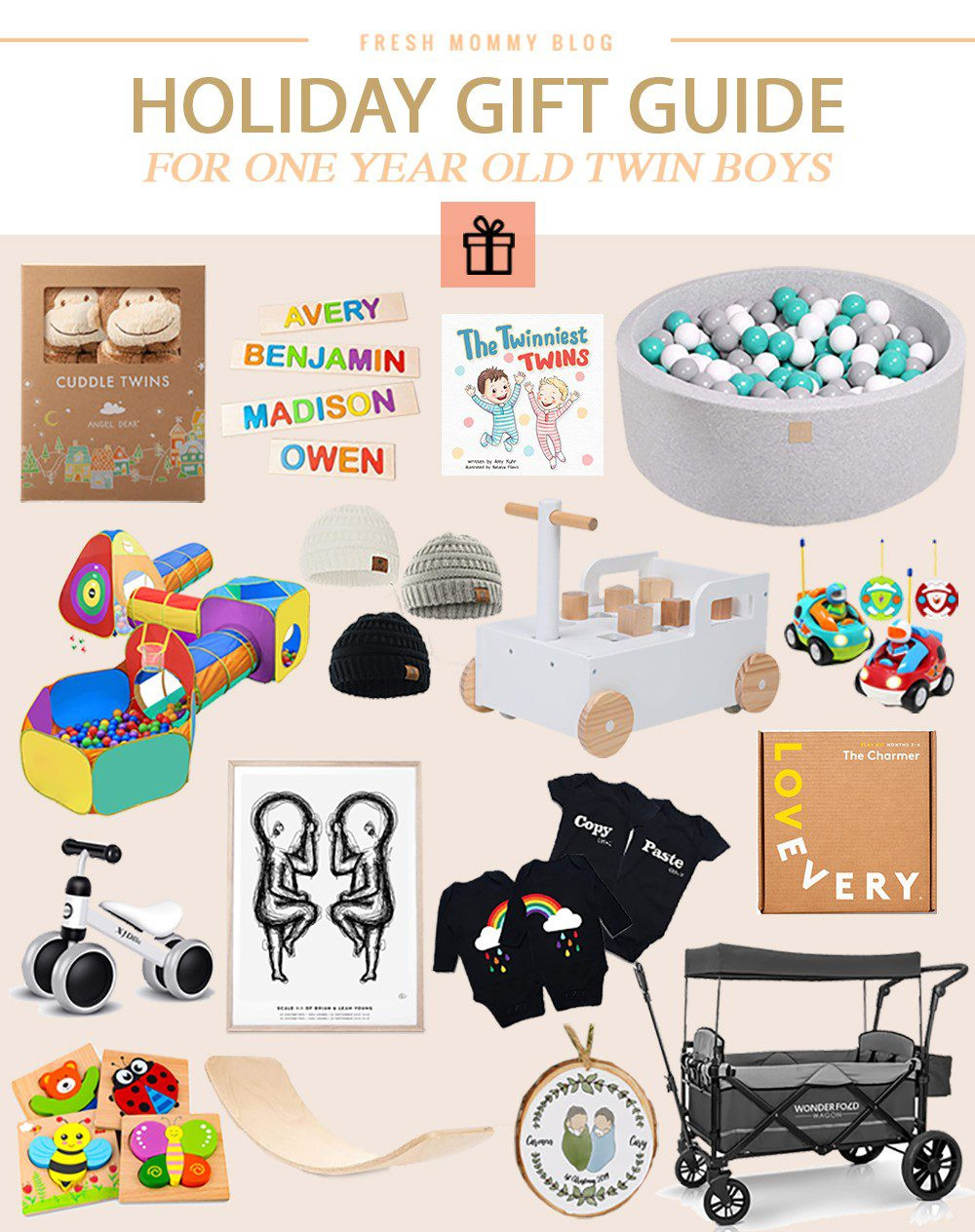 Gift Ideas For Twin Boys
 16 Best Gift Ideas for e Year Old Twin Boys