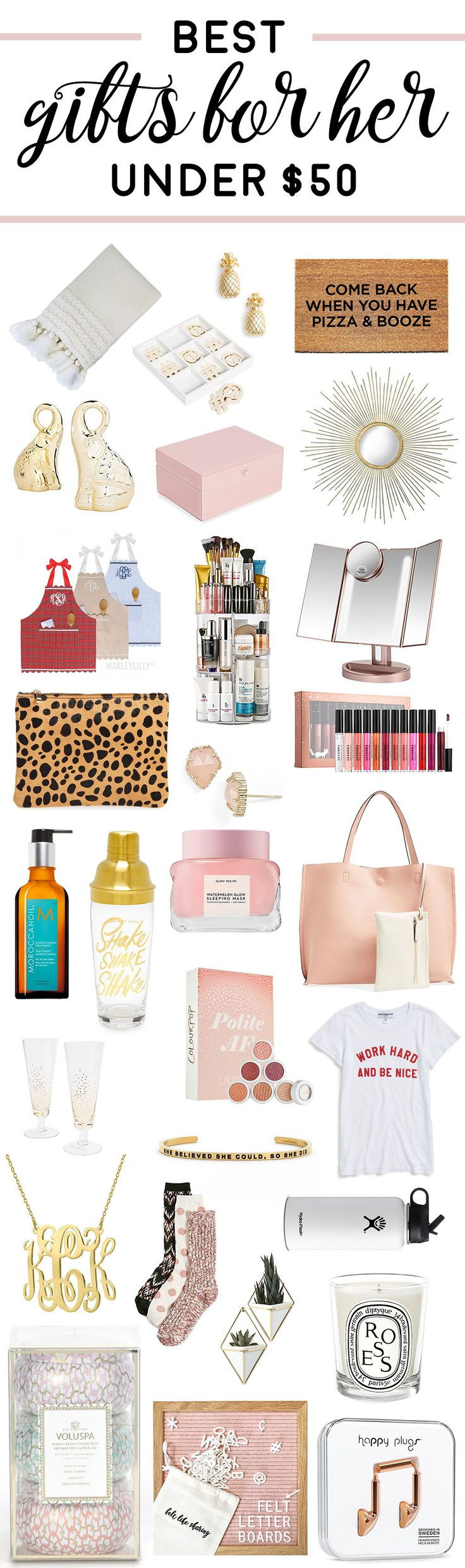 Girlfriend Gift Ideas Under $50
 Gifts for Women under $50 Over Two Dozen Items She ll