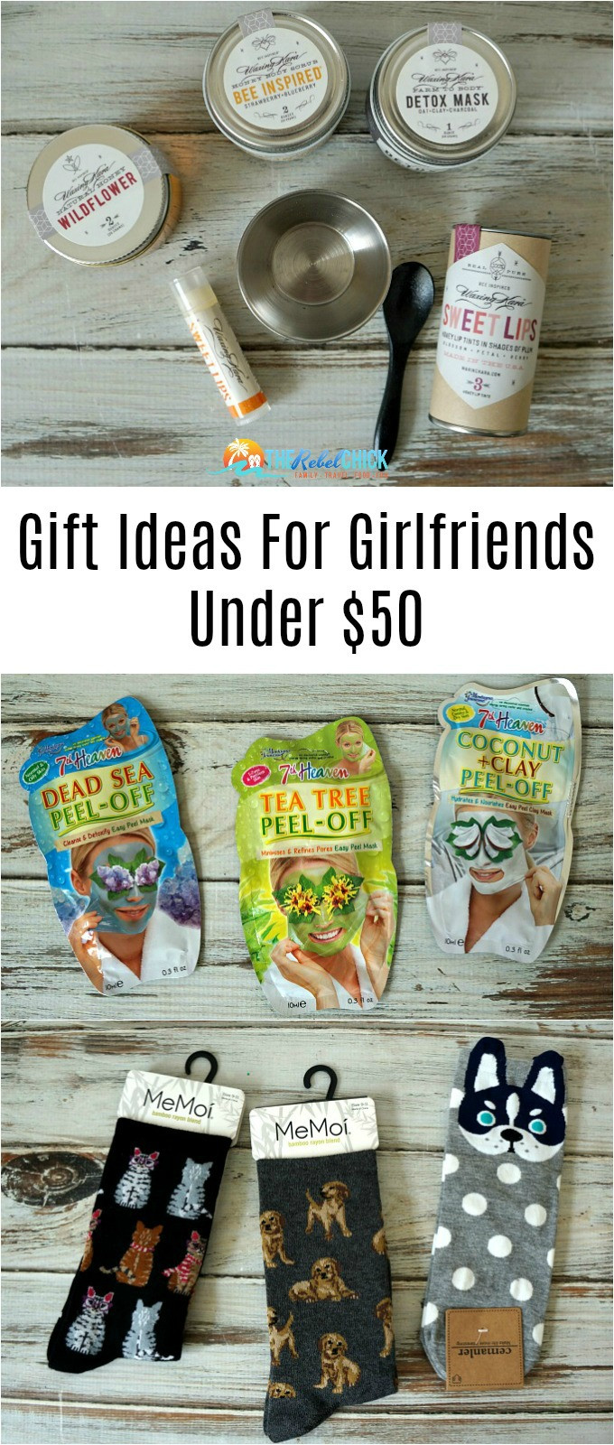Girlfriend Gift Ideas Under $50
 Gift Ideas For Girlfriends Under $50 The Rebel Chick