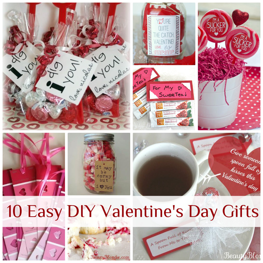 Homemade Valentines Day Gifts
 10 Easy DIY Valentine’s Day Gifts