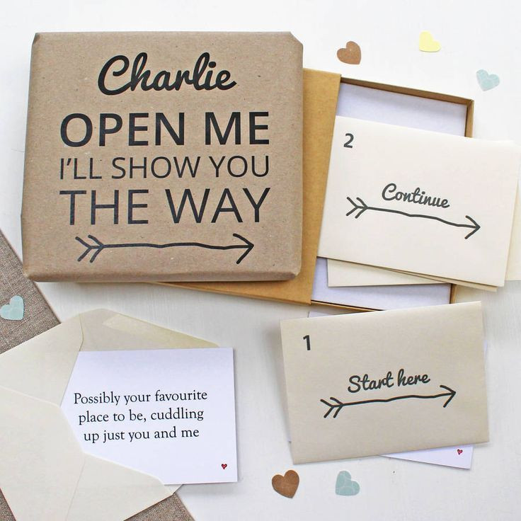 Hunting Gift Ideas For Boyfriend
 Personalised Couple s Treasure Hunt