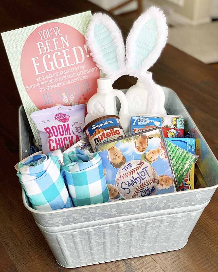Ideas For Easter Baskets For Toddlers
 Practical Easter Basket Ideas for Kids Crisp Collective