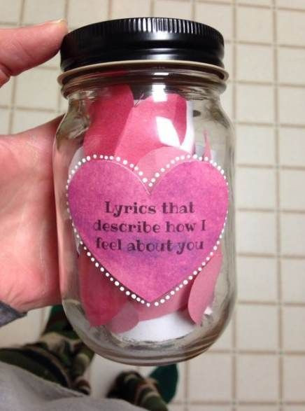 Jar Gift Ideas For Boyfriend
 Birthday Gifts For Boyfriend Long Distance Mason Jars 26