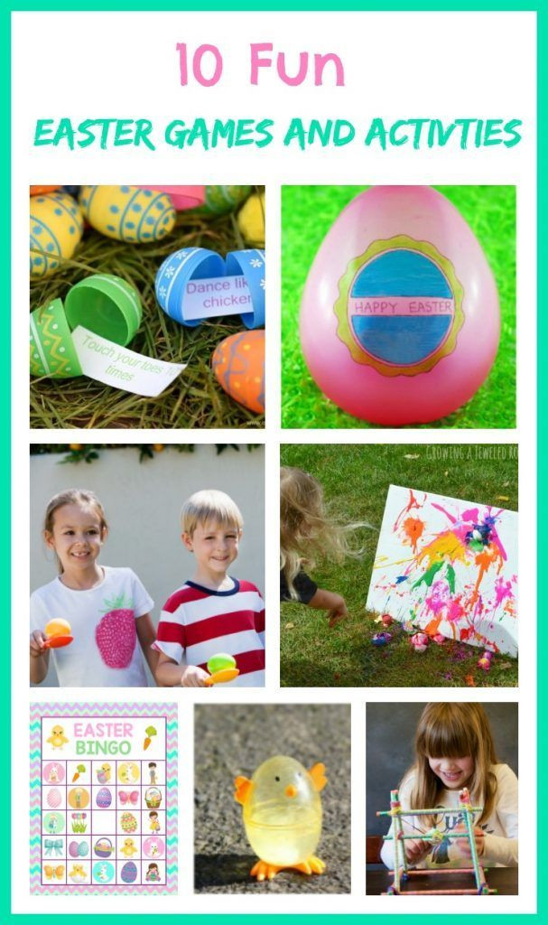 Kids Easter Party Game Ideas
 Easter Games and Activities for Kids Easter bingo egg