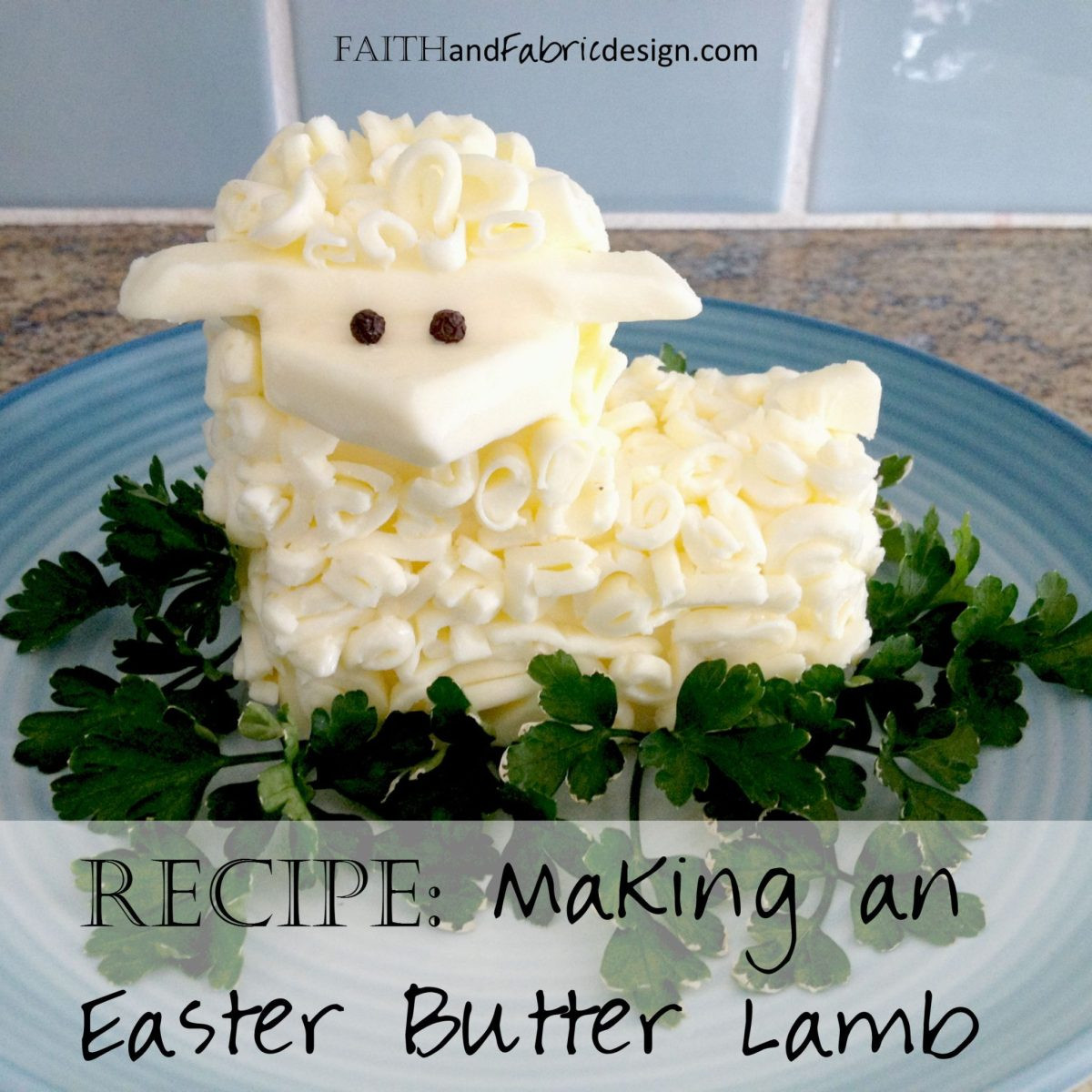 Lamb For Easter
 RECIPE Create a Butter Lamb for Easter Brunch – Faith and