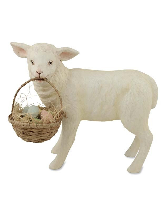 Lamb For Easter
 Easter Lamb With Basket