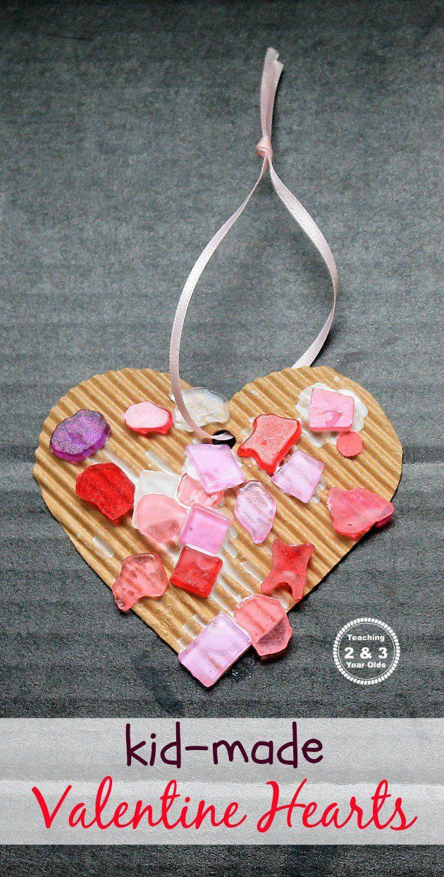 Preschool Valentine Gift Ideas
 Simple Heart Craft for Preschoolers