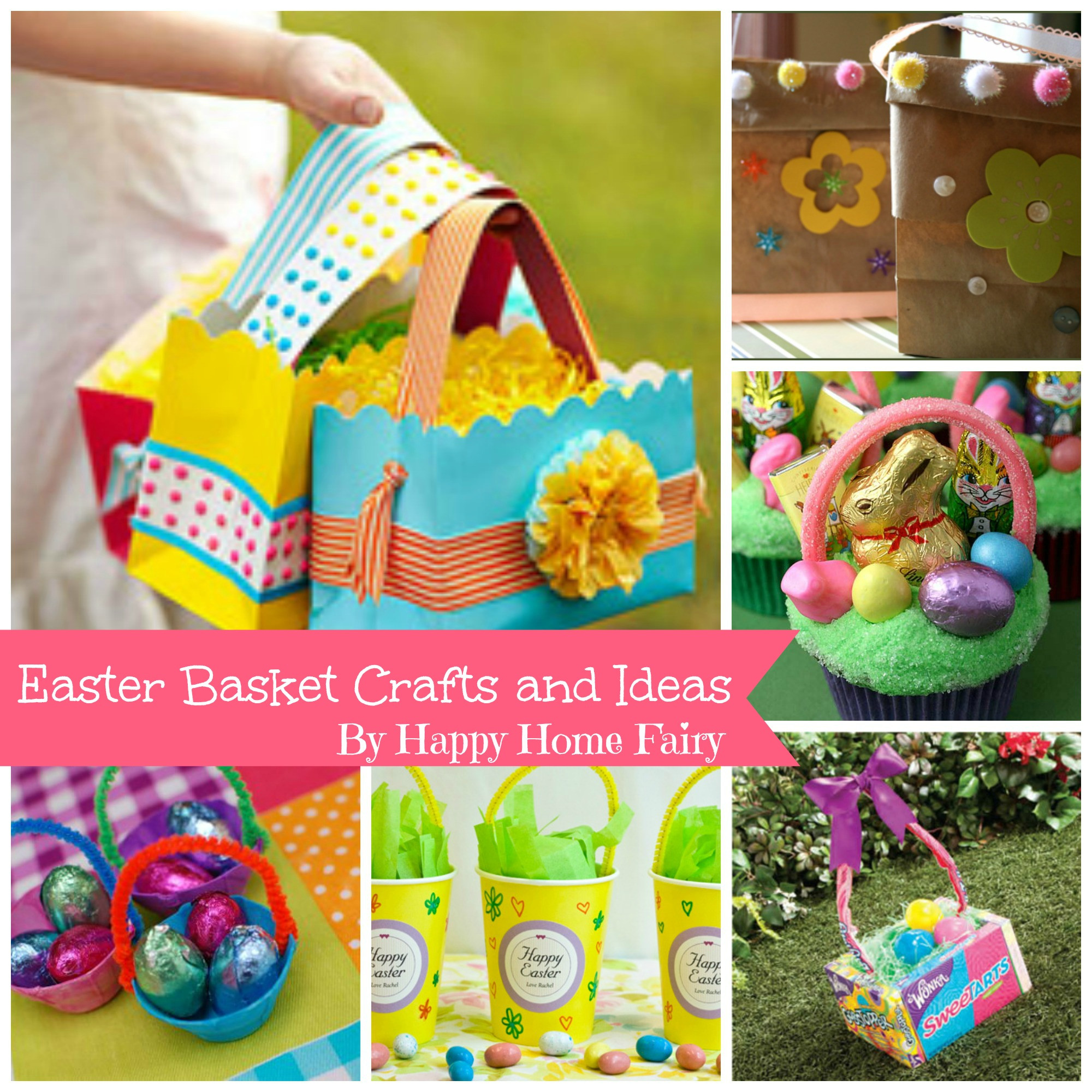 Small Easter Basket Ideas
 Easter Basket Craft Ideas Happy Home Fairy
