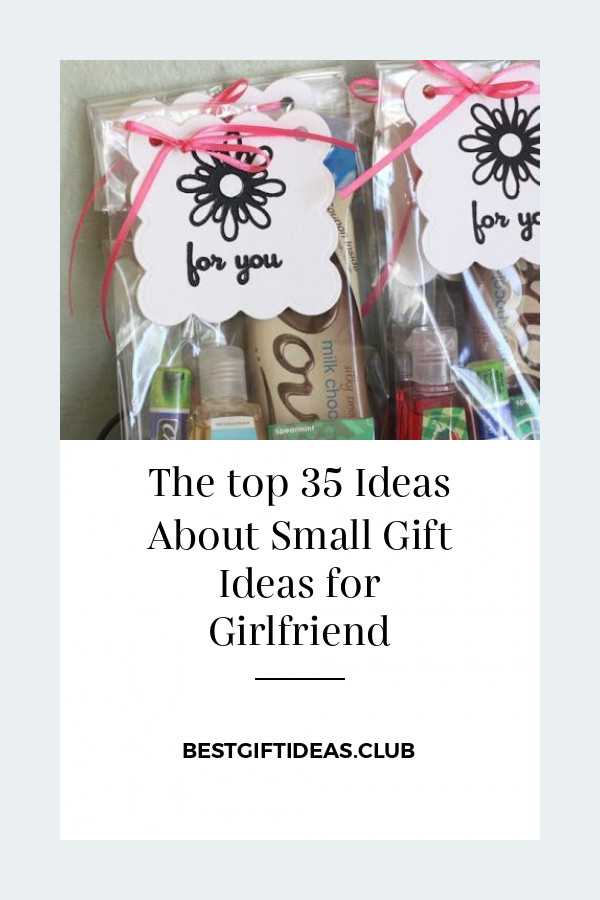 Small Gift Ideas For Girlfriend
 The top 35 Ideas About Small Gift Ideas for Girlfriend