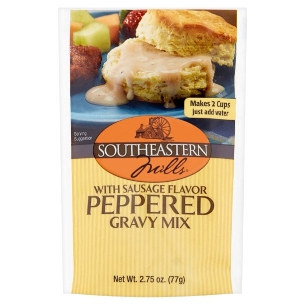 Southeastern Mills Gravy Mix
 Southeastern Mills Peppered Gravy Mix with Sausage Flavor