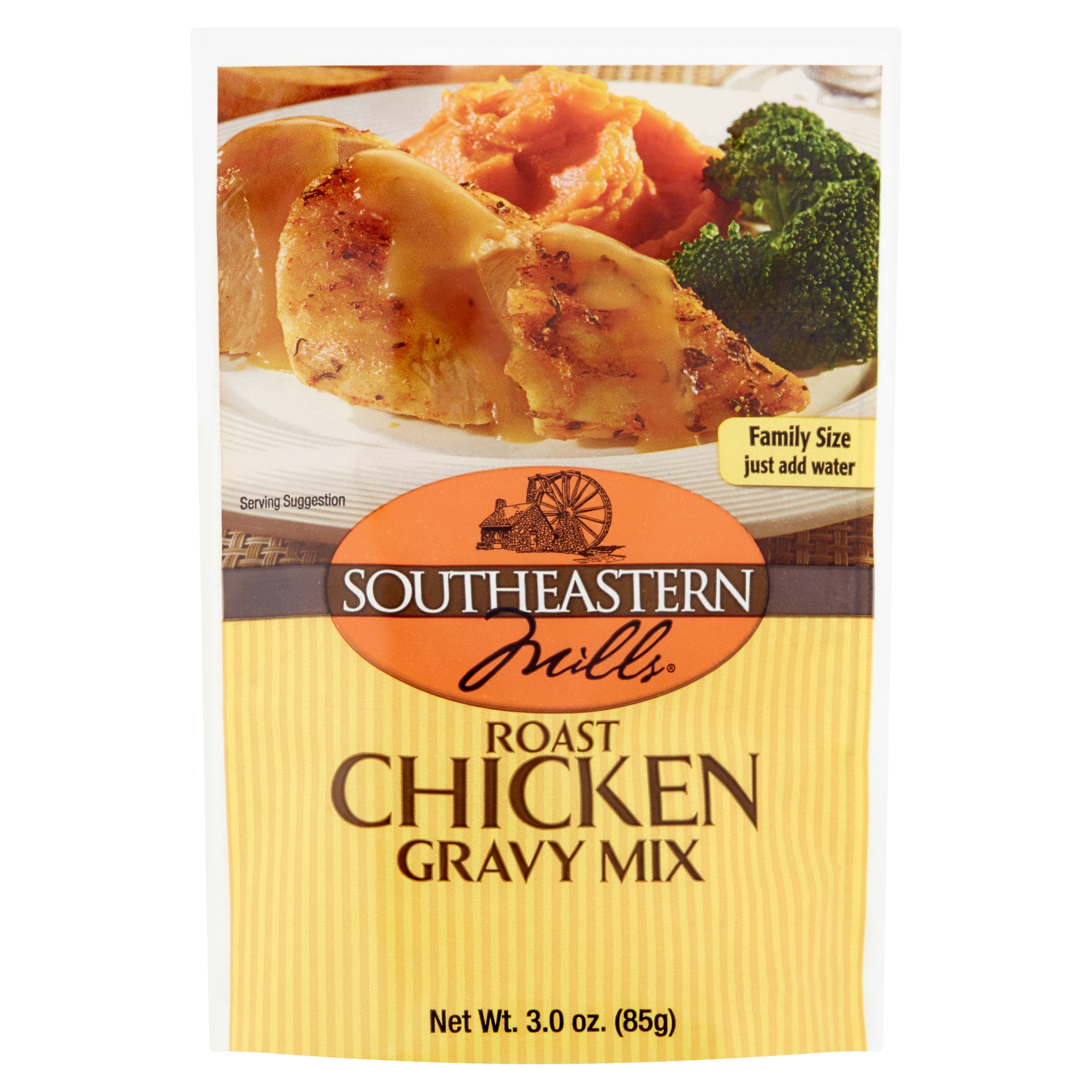 Southeastern Mills Gravy Mix
 Southeastern Mills Roast Chicken Gravy Mix Family Size 3