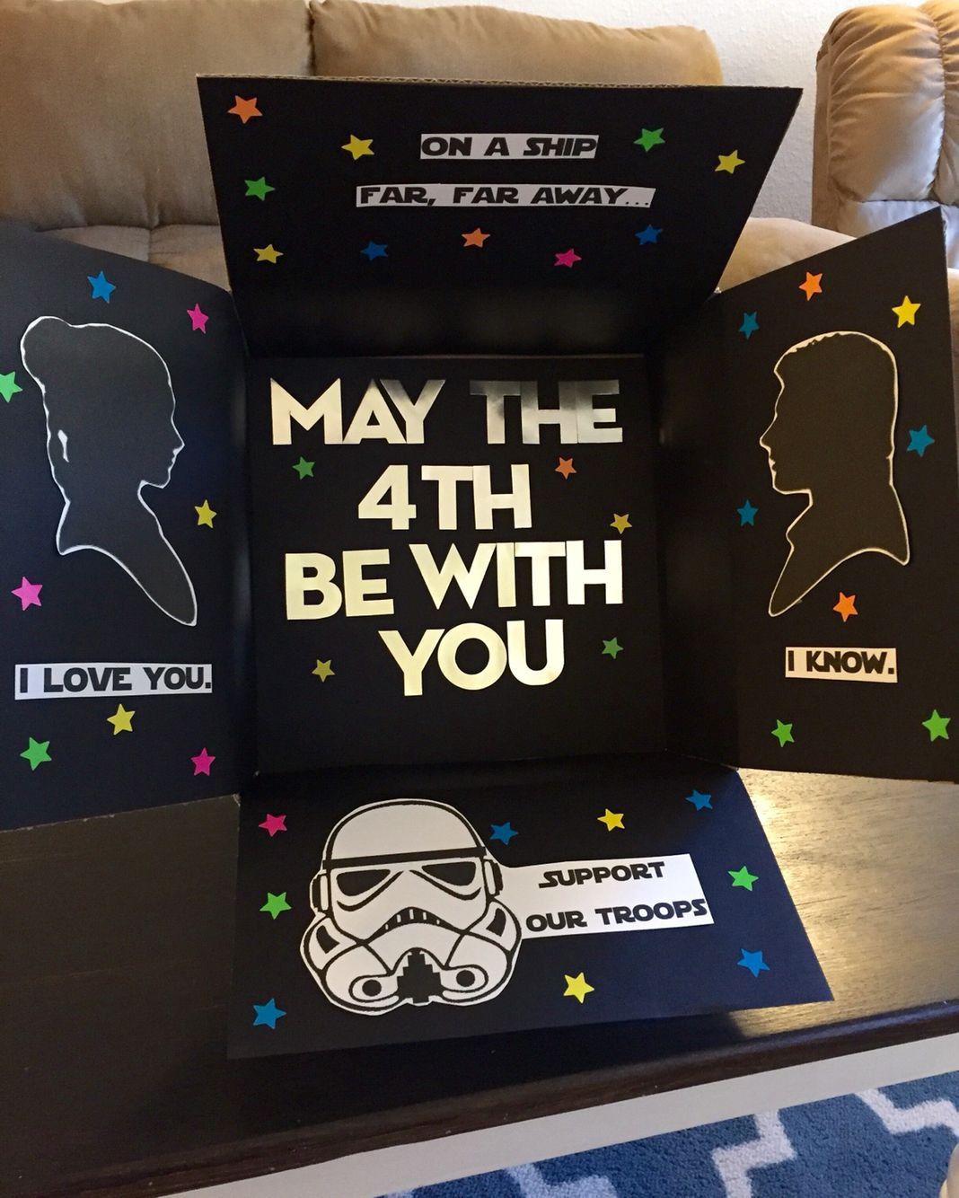 Star Wars Gift Ideas For Boyfriend
 Star Wars half way care package