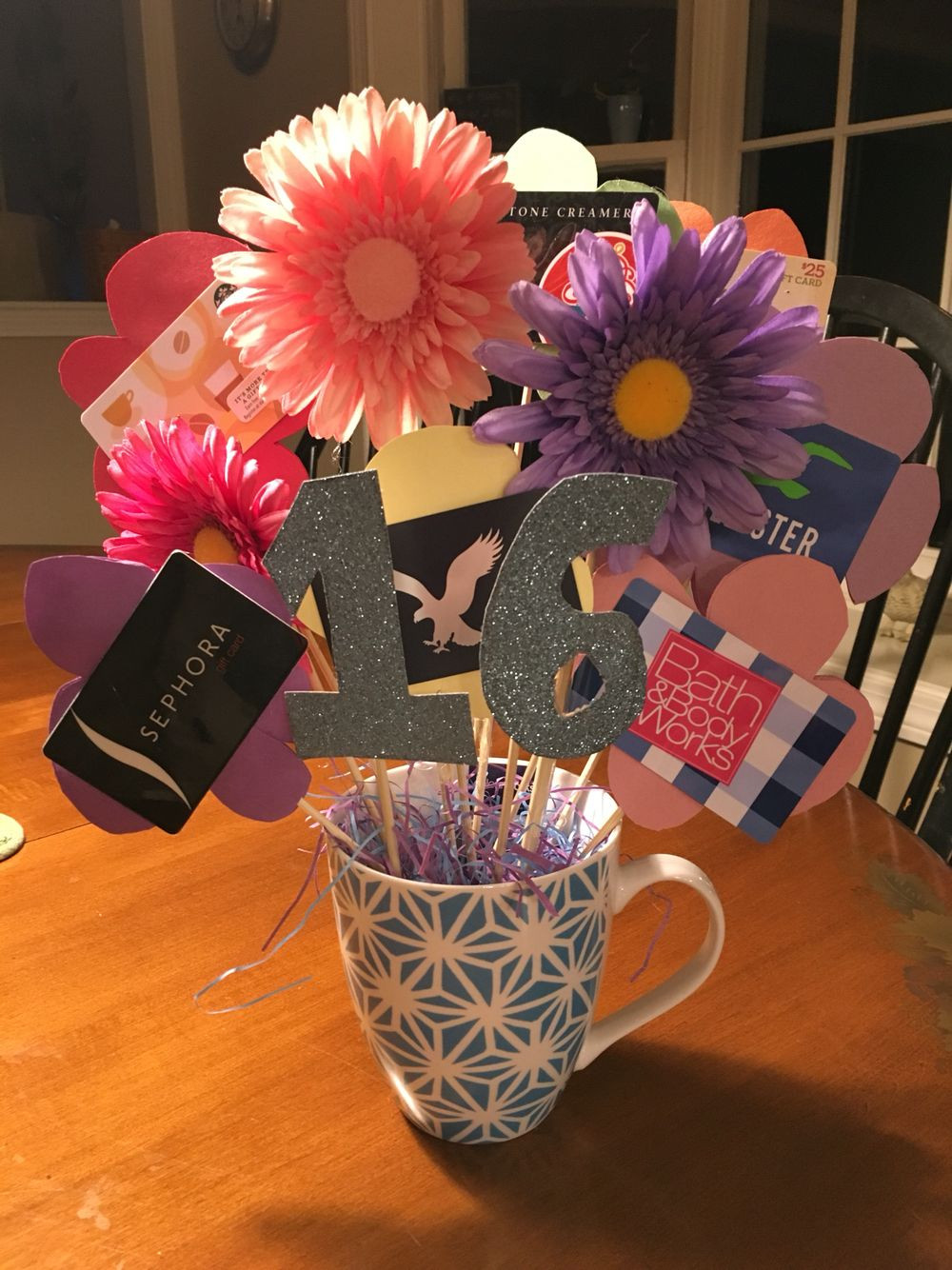 Sweet 16 Gift Ideas For Girls
 Sweet 16 t card presentation