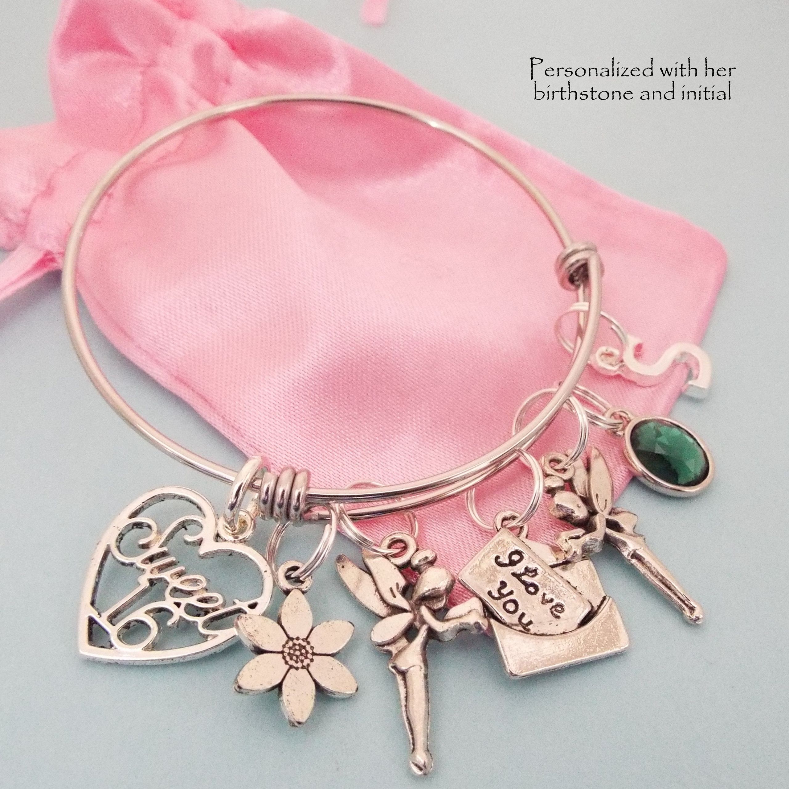 Sweet 16 Gift Ideas For Girls
 Sweet 16 Gift Sweet 16 Charm Bracelet Gift Ideas for Her