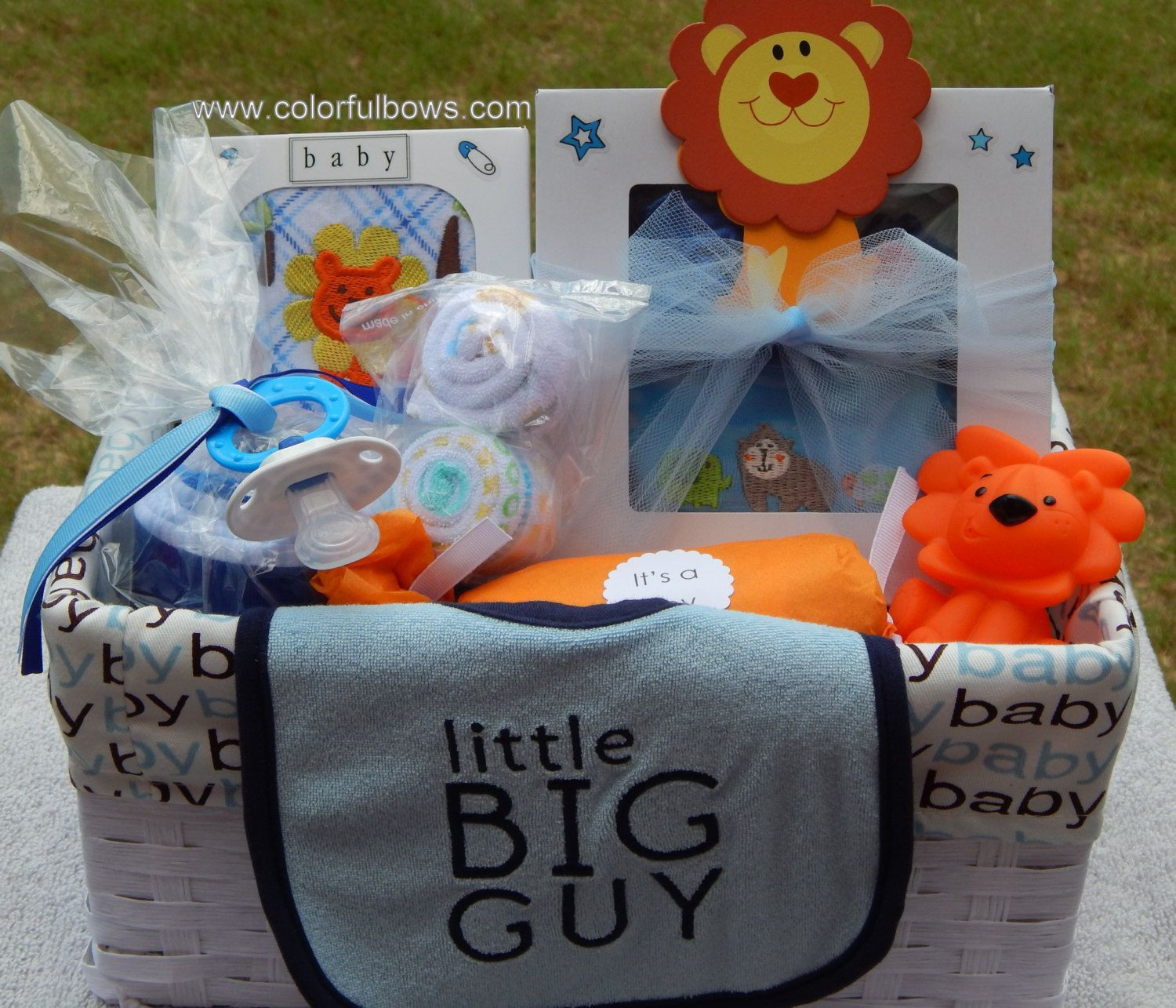 Toddler Boys Gift Ideas
 Premium Little Big Guy Baby Boy Gift Basket READY TO