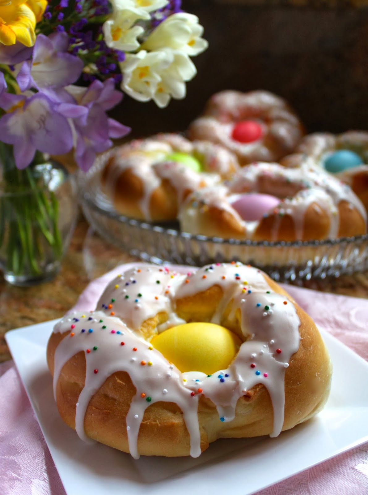 Traditional Easter Bread
 Individual Italian Easter Bread Rings…Easy Step by Step