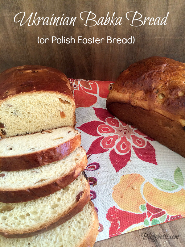 Ukrainian Easter Bread
 Ukrainian Babka Bread Easter Bread