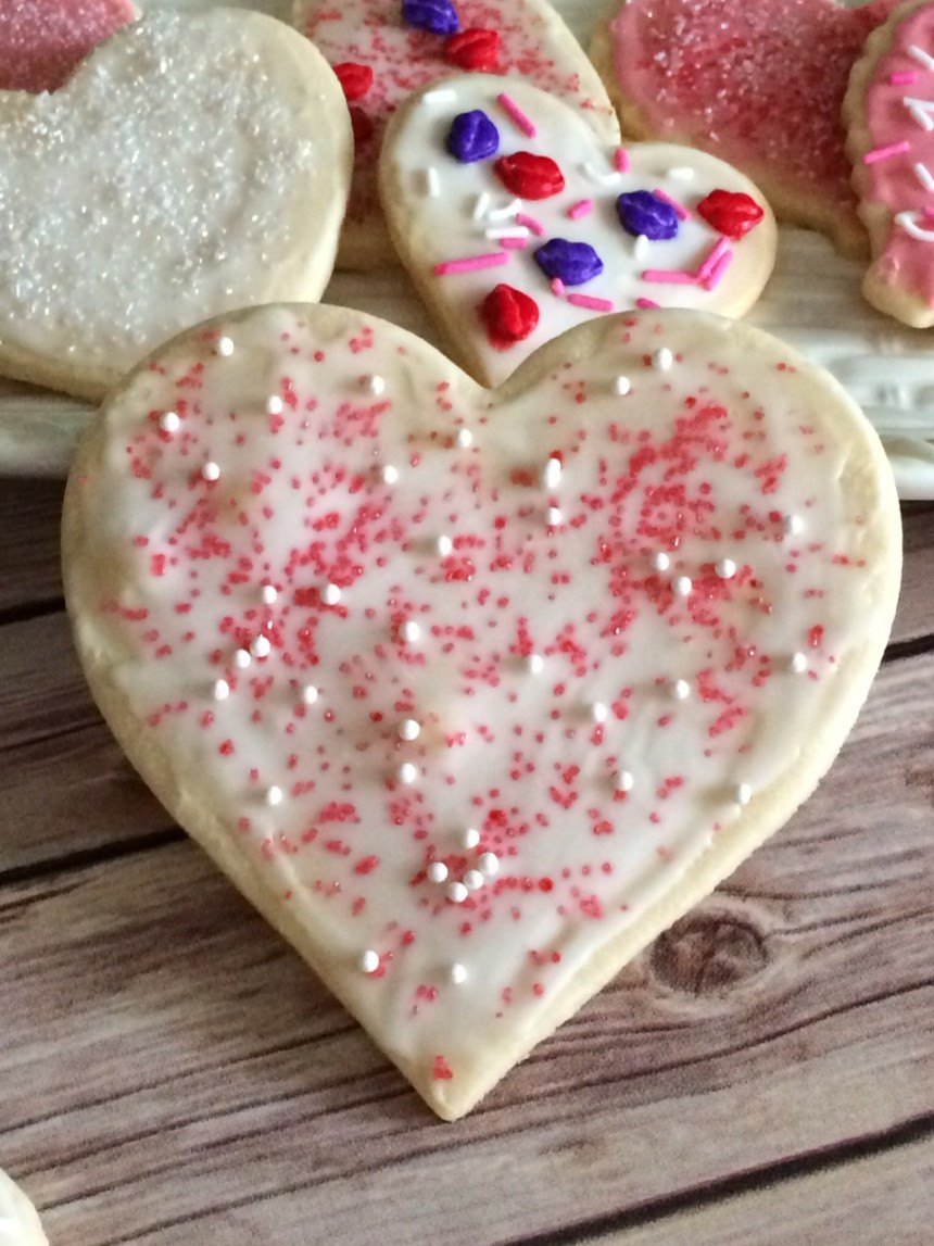 Valentine Cut Out Cookies
 Valentine Sugar Cut Out Cookies Money Savvy Living