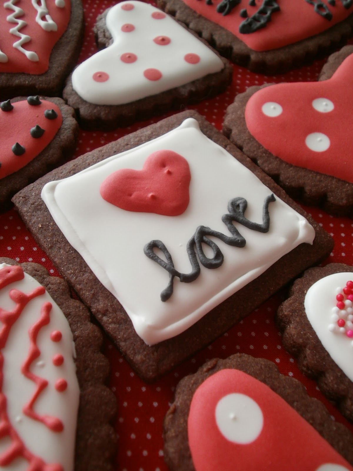 Valentine Cut Out Cookies
 The Busty Baker Valentine Brownie Cut Out Cookies