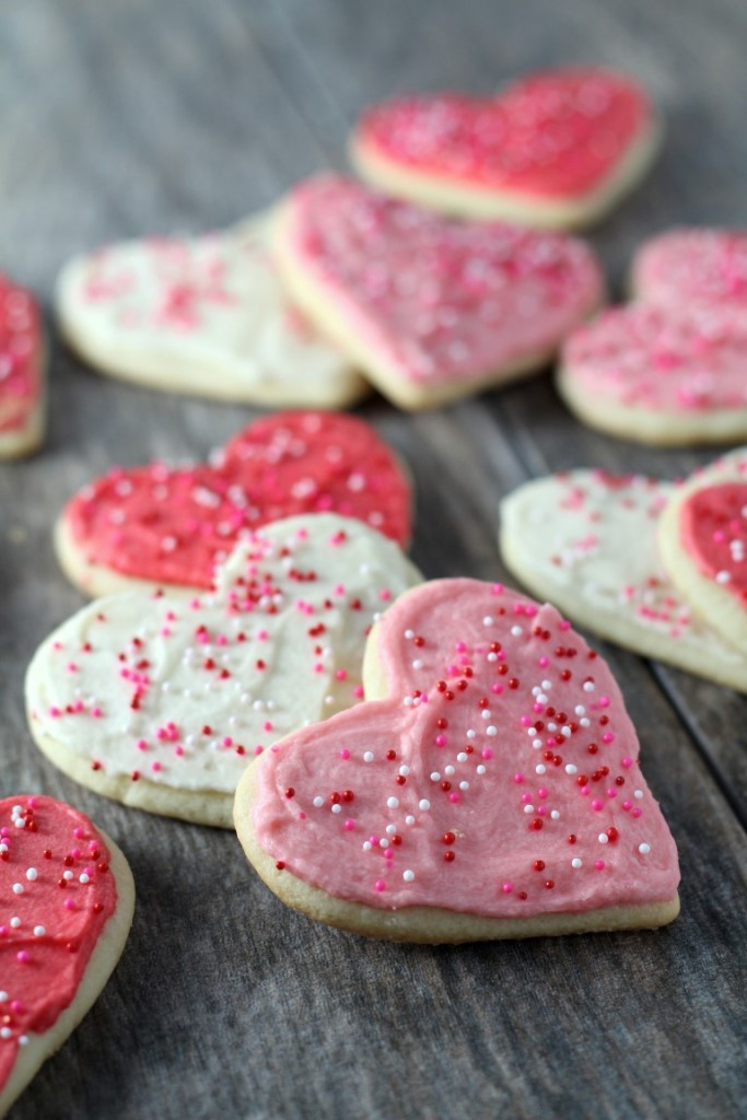 Valentine Cut Out Cookies
 Sour Cream Cut Out Cookies Chocolate With Grace
