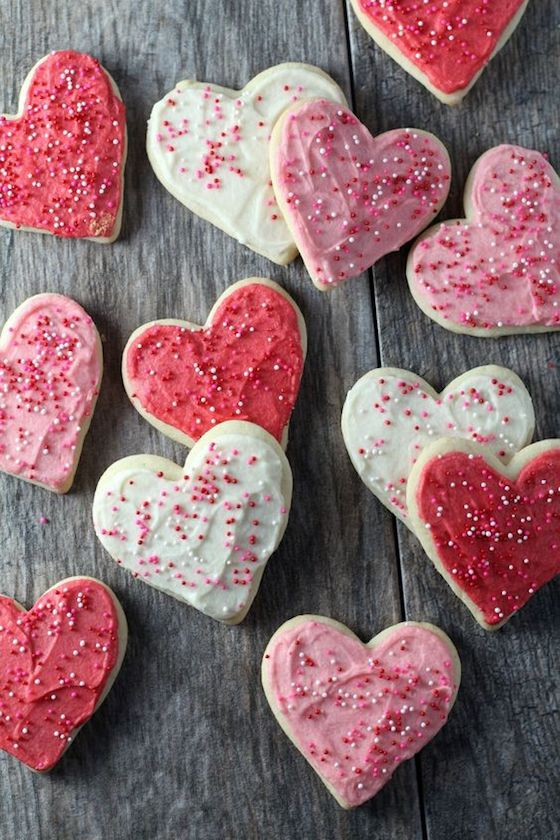 Valentine Cut Out Cookies
 6 Festive Heart Shaped Cookies for Valentine s Day OMG