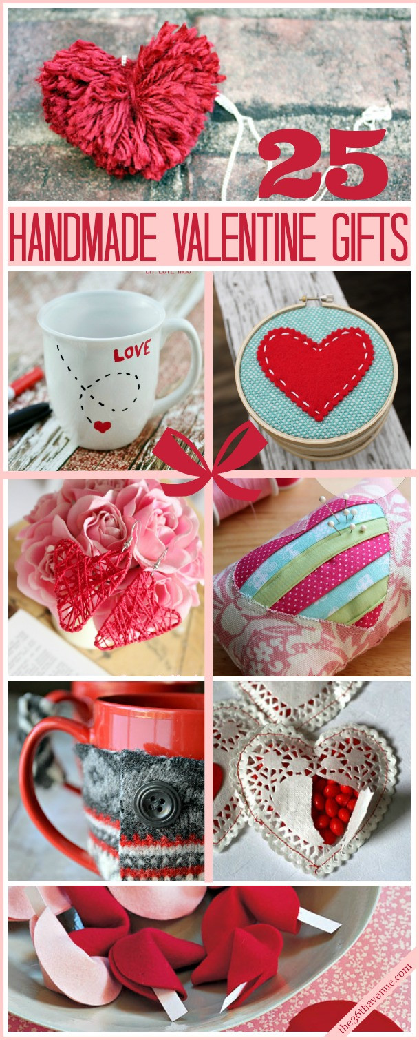 Valentine Day Handmade Gift Ideas
 25 Valentine Handmade Gifts