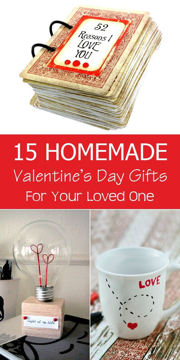 Valentine Gift Ideas For Husband Homemade
 15 Homemade Valentine s Day Gift Ideas