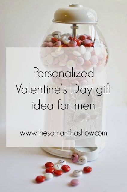 Valentine Gift Ideas For Men
 Personalized Valentine s Day t idea for men The